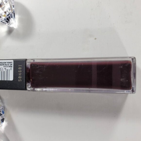 Maybelline Vivid Matte Gel Lip Gloss New York Lip Color Smoky Rose Make Up - Picture 6 of 8